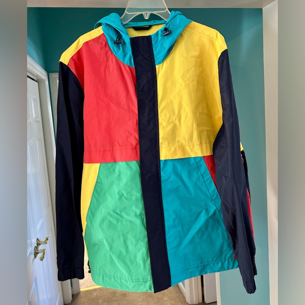 Charter Club Men’s Color Block Hooded Jacket Size XL